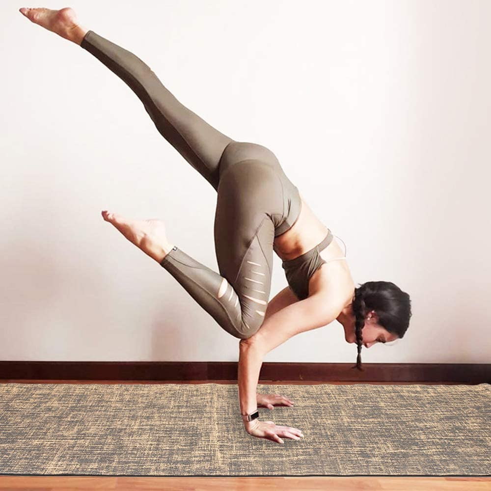 Jute yoga mat supplier